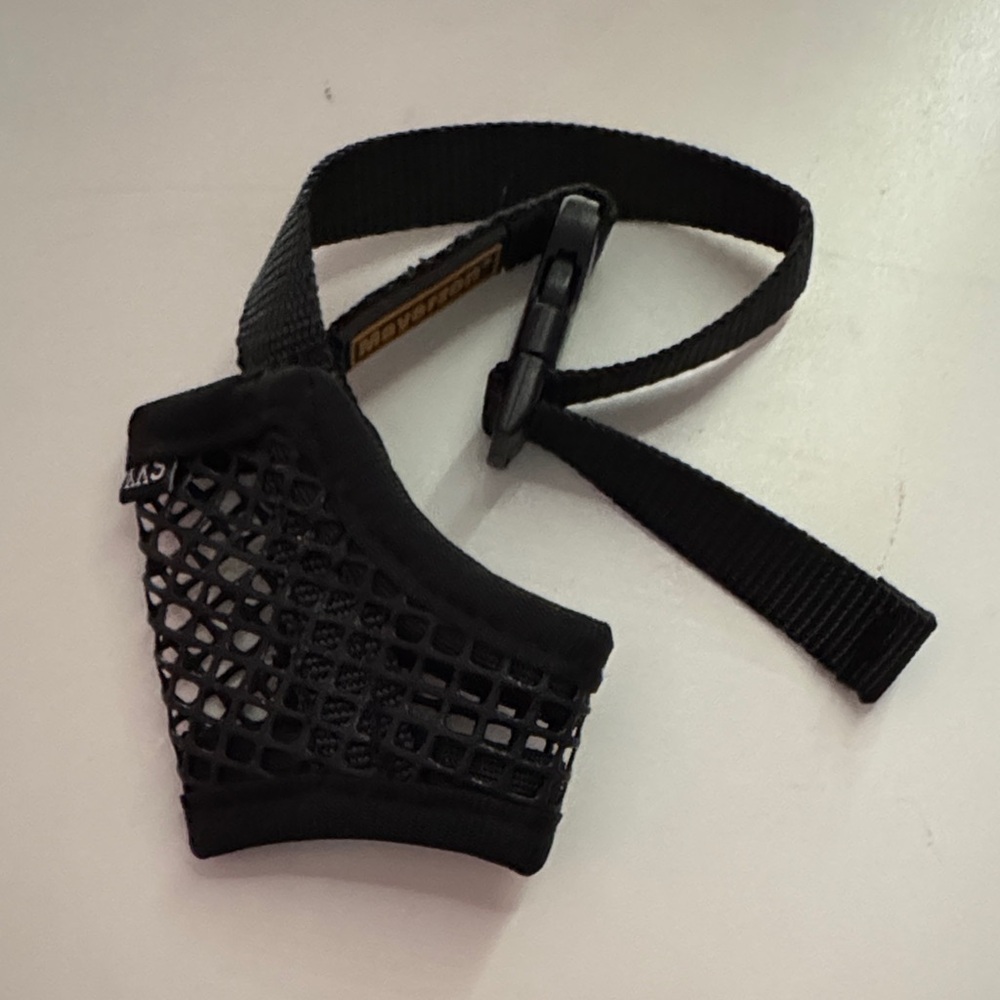 Dog Muzzle in Black xxs